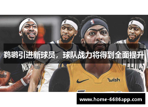 鹈鹕引进新球员，球队战力将得到全面提升